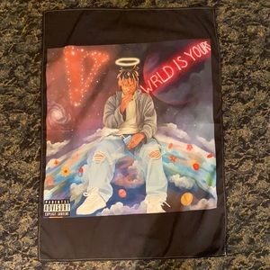 Custom Vlone Juice WRLD tapestry poster.